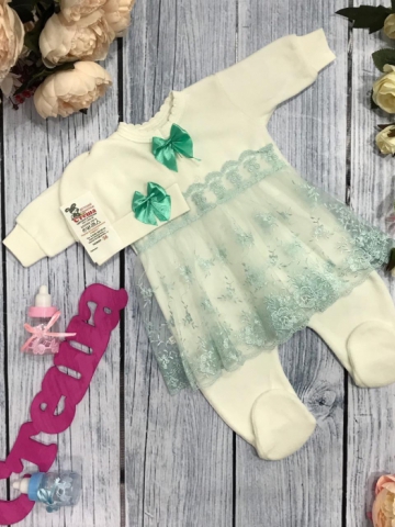 Купить оптом 129. Комбинезон ясельный с шапкой,100% хлопок интерлок в Абакане